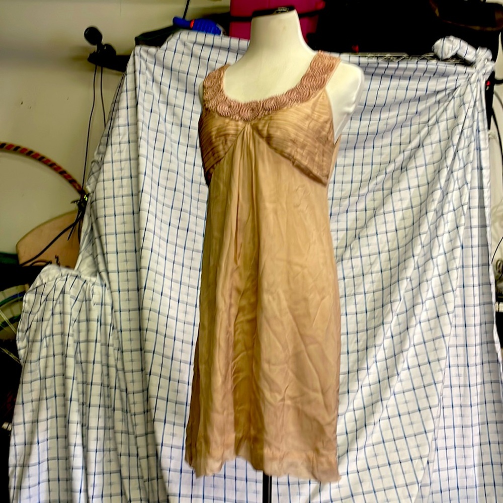 Gold hawk dress
